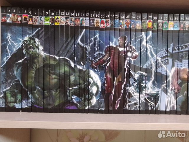 Комиксы Марвел от Ашет