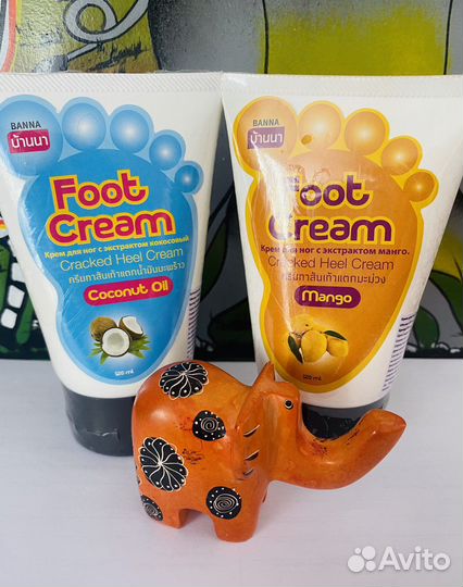 Тайский крем для ног с кокосом Banna