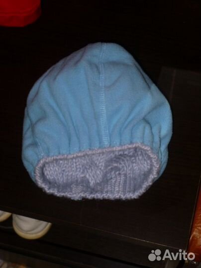 Шарф шапка зимние новые от