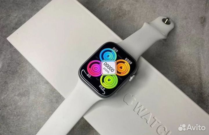 Apple Watch 9 45 mm White (бесплатная доставка)