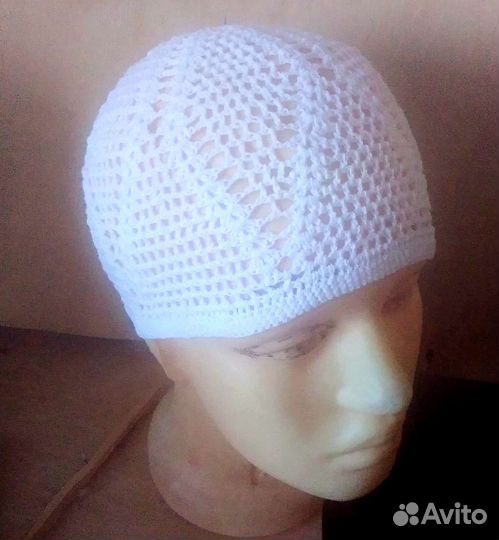 Шапочка из хлопка Тюбетейка