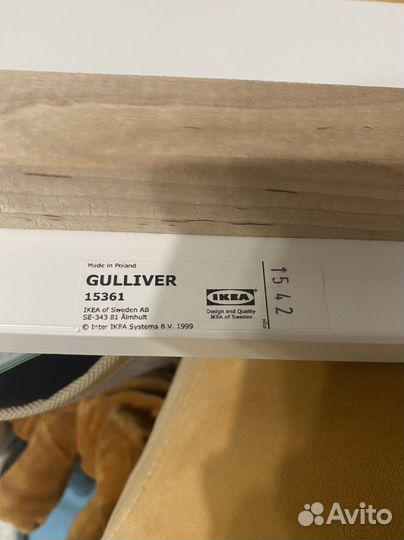 Кровать детская IKEA gulliver + матрас ormatek