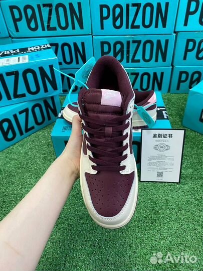 Nike SB Dunk Low Night Maroon Оригинал Poizon