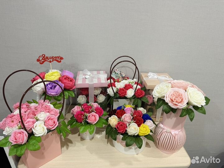 Мыльные розы