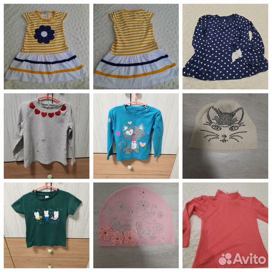 Комплект вещей для девочки 92 - 104