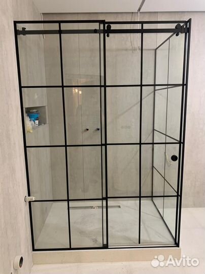 Душевая перегородка из стекла на заказ