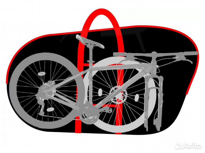 Вело чехол, для велосипеда усиленный 28-29 дюймов