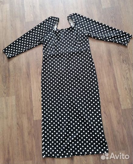 Платье в горошек