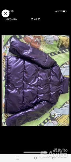 Пуховик женский 48 50 бу