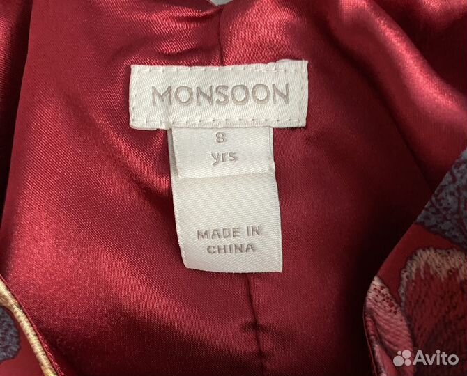 Нарядное платье для девочки Monsoon