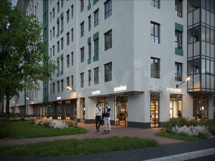 2-к. квартира, 54 м², 8/12 эт.