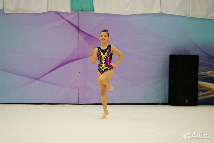 Купальник для художественной гимнастики 134–140