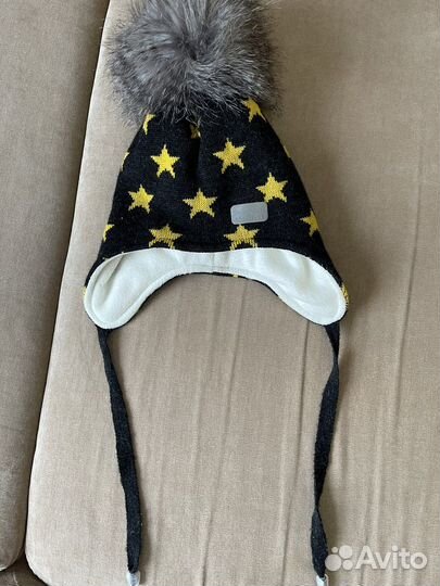 Шапка детская зимняя утепленная 48