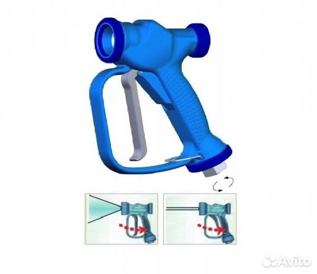 Размывочный пистолет RB 35 50 л/мин; 12 бар; 50гр