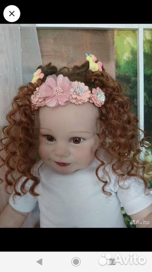 Резинки для девочек с волосами прядки волос