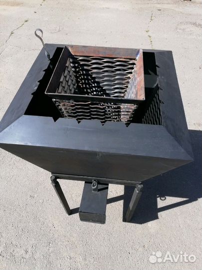 Мангал вертикальный под 16 шампуров на заказ