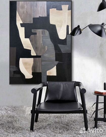 Картина маслом на холсте абстракция