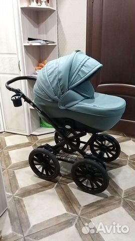 Коляска 2 в 1 adamex Gloria retro