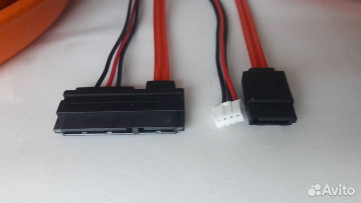 Переходник SATA 22pin на SATA 7pin + 4pin