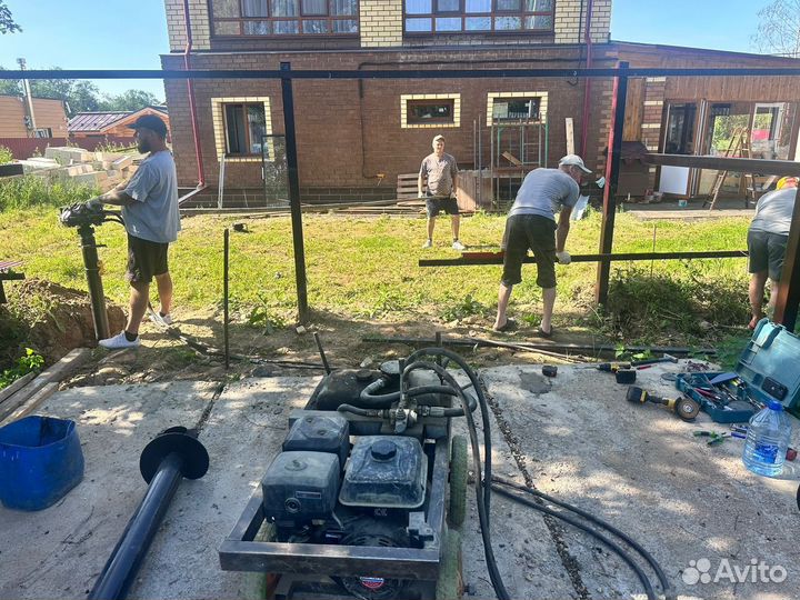 Винтовые сваи