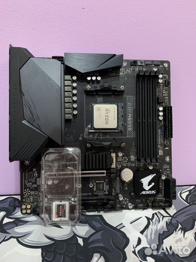 Коплект AM4 Ryzen 5 5600G B550M