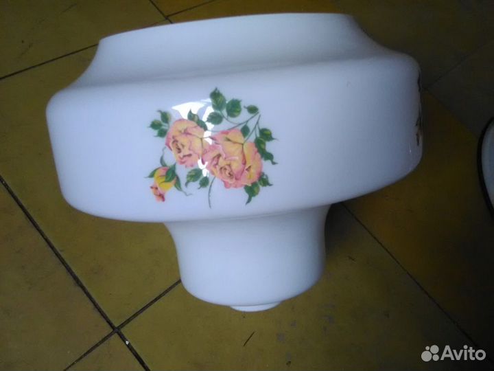 Плафон для люстры винтаж СССР