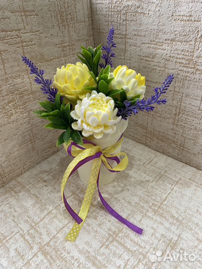 Букет из мыла