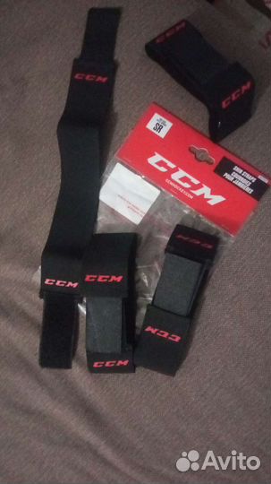 CCM 4 Липучки для хоккейных щитков sr взрослые