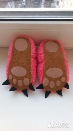 Тапочки лапы 20 размер