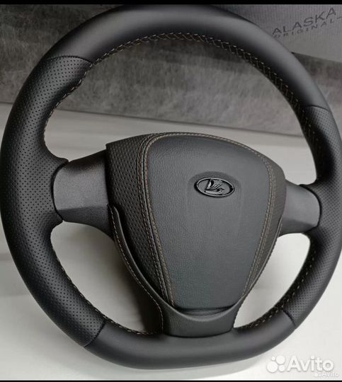 Руль в коже на Ниву, Шевроле, Тревел