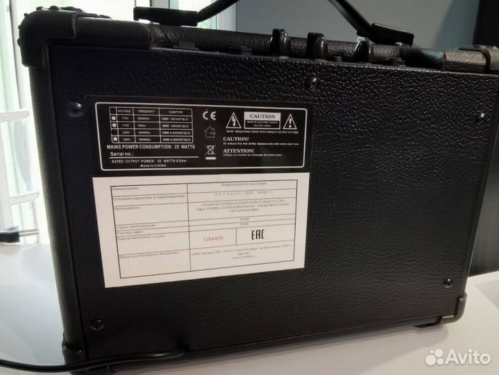 Чуть Фонит Комбик Foix Gm420 Но Рабочий