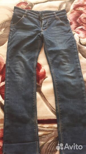 Джинсы утепленные мужские