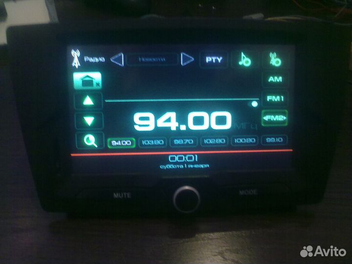 Штатная магнитола Гранта новая