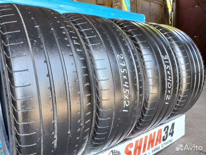 Yokohama Advan Sport V105 315/40 R21 и 275/45 R21 110W