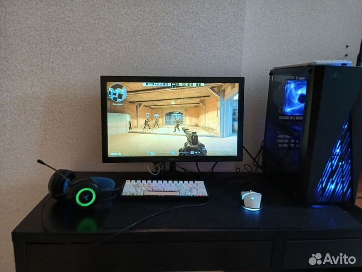 Игровой компьютер с монитором обмен