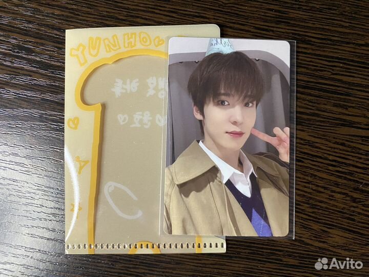 Карта Юнхо из мерча ко Дню рождения