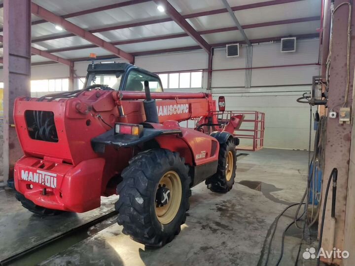 Телескопический погрузчик Manitou MT 1435 SLT, 2002