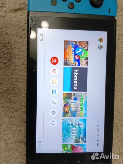 Nintendo switch rev 1 прошитая