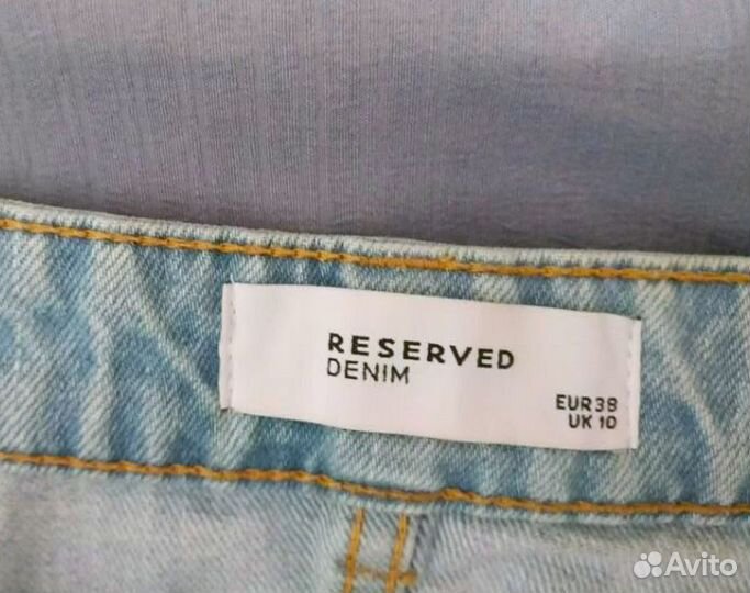 Джинсы светлые женские reserved 38