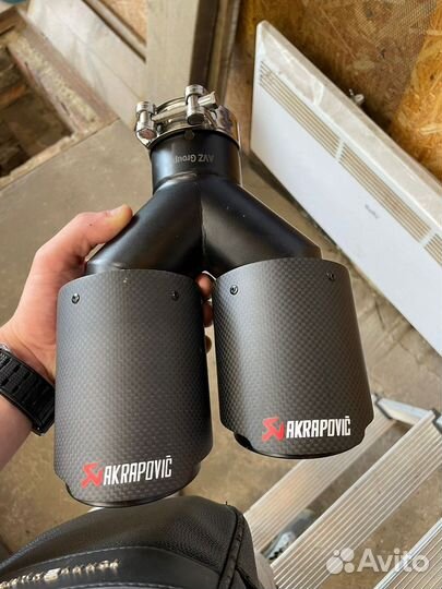 Насадка на глушитель akrapovic