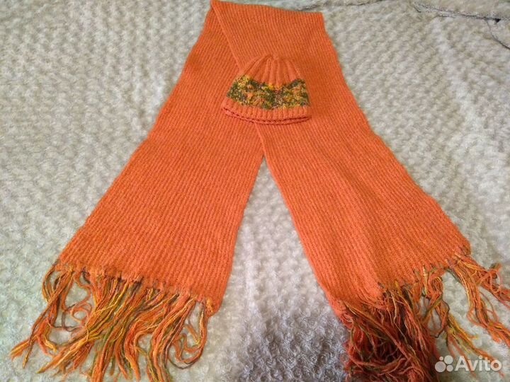 Шарф+шапка
