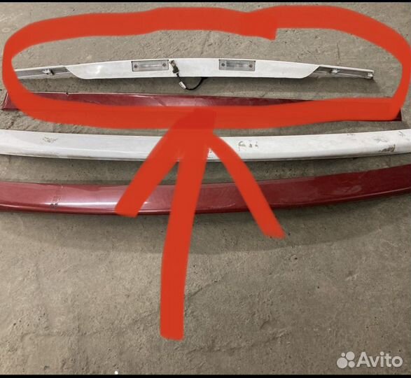 Молдинг крышки багажника шевроле авео т 250