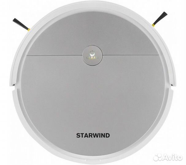Пылесос-робот Starwind SRV4570 15Вт серебристый/бе