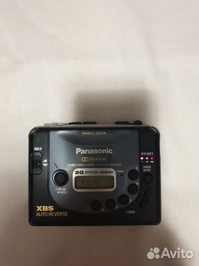 Кассетный плеер panasonic rq-v203