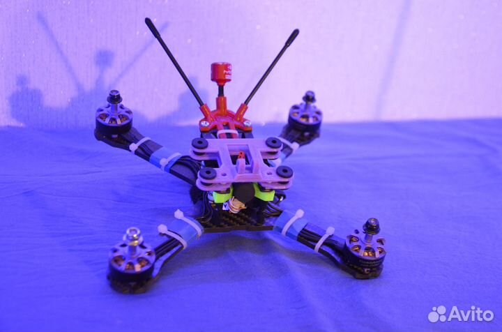 Fpv квадрокоптер 5 дюймов qav x