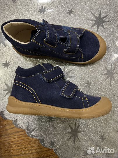 Полуботинки демисезонные натуральная замша