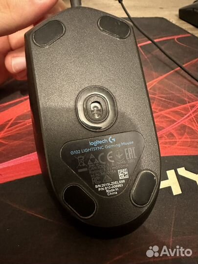 Игровая мышь logitech g102
