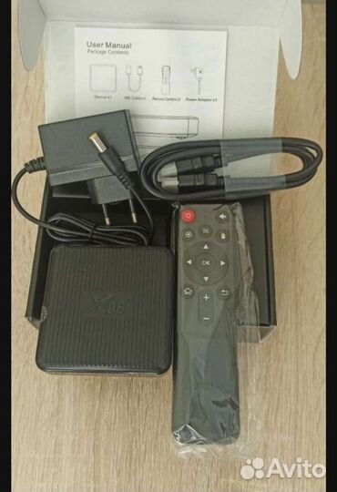 Смарт приставка для телевизоров X98Q android TV 11