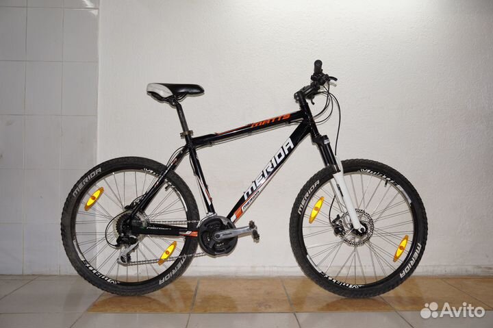 Б/У Merida Matts 40-D Черный с оранжевым Гидравлик