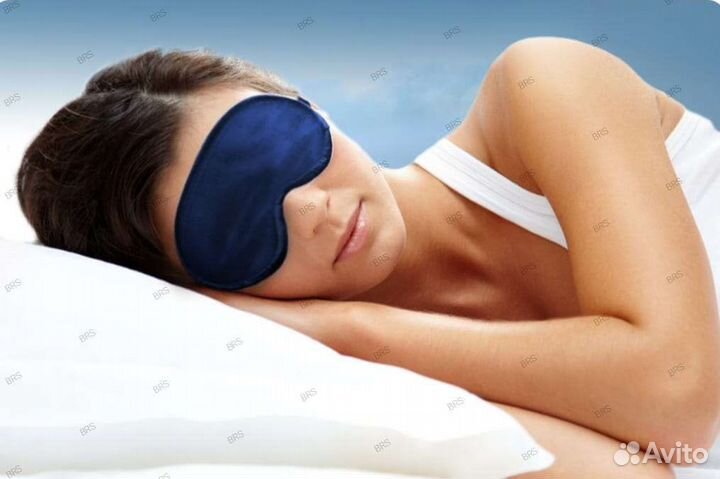 Шелковая маска для сна